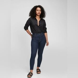 Gap Jegging High Rise Women's Dark Blue Jeans